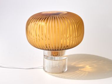 Blown glass table lamp TELLO+GRANDE Studio Bojola