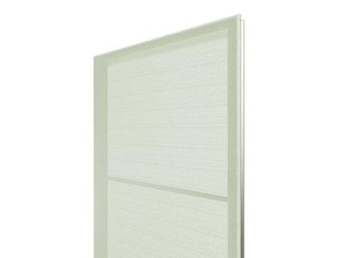 Extruded aluminum sunshade with technical fabric TXTUM SINGLE SIDED Sun Shading