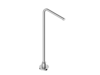 Floor standing stainless steel bathtub spout 0031329X Super Inox