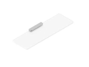 Tempered glass bathroom wall shelf 0302042X Super Inox