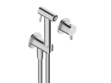 WC-Reinigungsbrause aus Edelstahl mit Mischbatterie AXIS 0036066X Super Inox