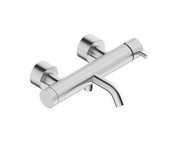 Miscelatore per vasca esterno monocomando con deviatore CAVE 0251011X Super Inox