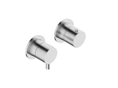 Miscelatore termostatico in acciaio inox con deviatore CAVE 0256406X Super Inox