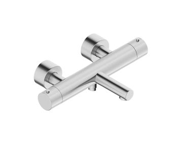 Miscelatore per vasca termostatico esterno con deviatore DMB 0031018X Super Inox
