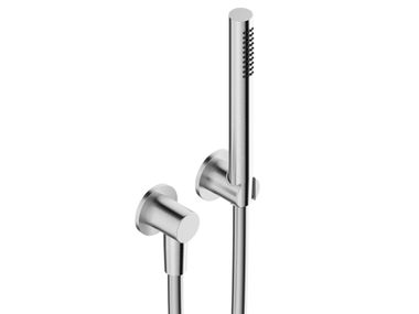 Handbrause aus Edelstahl zur Wandmontage mit Antikalk System DMB 0031055X Super Inox