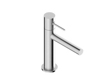 Miscelatore per lavabo monocomando da piano in acciaio inox ENIGMA 0511119X Super Inox