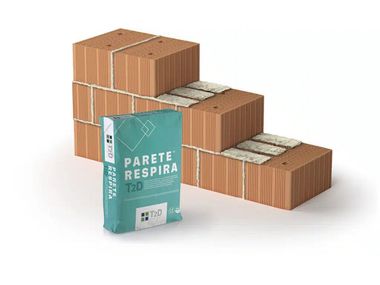 T2D, PARETE RESPIRA® PORTANTE 38 Muratura portante in laterizio spessore 38 cm