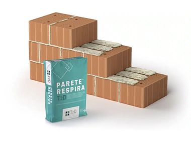 T2D, PARETE RESPIRA® PORTANTE 41 Muratura portante in laterizio spessore 41 cm