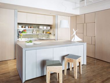 Kitchen with island T45 EVO TM Italia Cucine