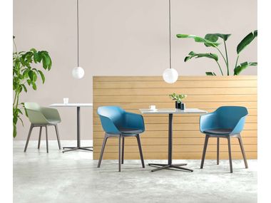 TAIA Polypropylene chair with armrests By INCLASS | design Simon Pengelly