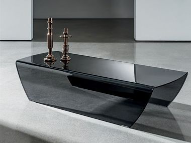 Low glass coffee table TAKY Sovet italia