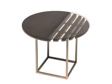 Round glass coffee table for living room TAL Shake