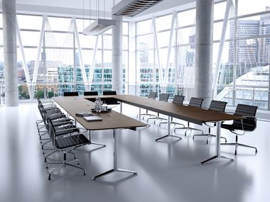 TALK Wooden meeting table By RENZ | design Jehs+Laub