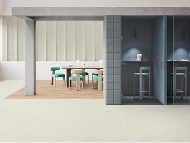 TARKETT, iD SQUARE LOOSE LAY Pavimento in LVT effetto cemento