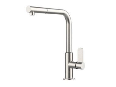 Single handle kitchen mixer tap with pull out spray ALFA TASCA