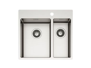 1 1/2 bowl stainless steel sink ASOLO TASCA