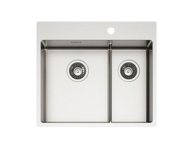1 1/2 bowl stainless steel sink ICON IF TASCA