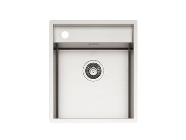 Single stainless steel sink PHANTOM BACK LAGOON TASCA