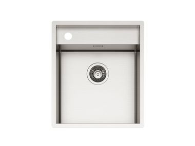 Single stainless steel sink PHANTOM BACK TASCA