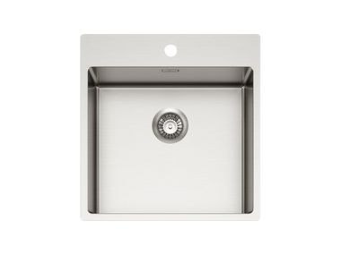 Single stainless steel sink PURA IF TASCA