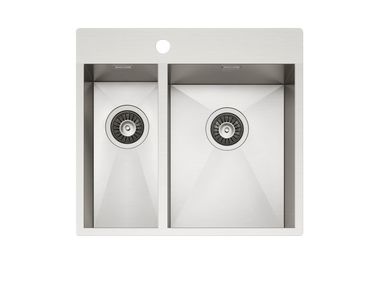 1 1/2 bowl stainless steel sink RAGGIO ZERO IF TASCA