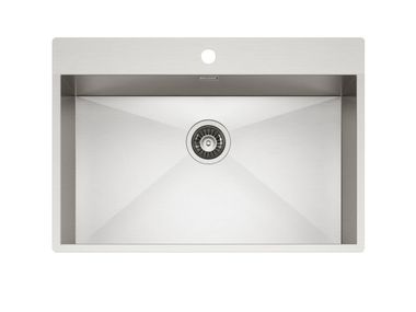 Single stainless steel sink RAGGIO ZERO IF TASCA