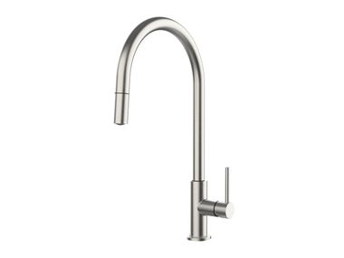 Single handle kitchen mixer tap with pull out spray RIALTO TASCA