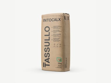 TASSULLO, INTOCALX Intonaco di fondo a base di calce idraulica naturale