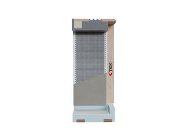 Thermally insulated shutter box for solid shutters THERMOBLOK® – Skuro BASIC TBK