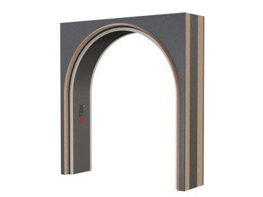 Thermally insulated shutter box for arched windows THERMOBLOK® – Singolo ARCO TBK