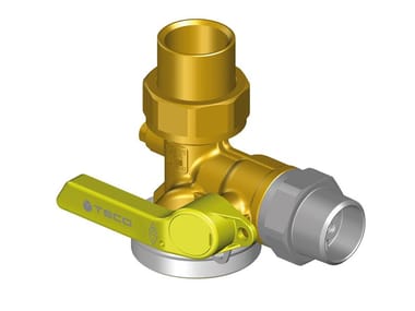 TECO, G6 Valvole per contatori gas monotubo diritte e squadra lucchettabili 90° filettata