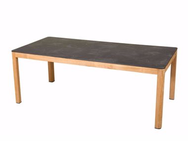 Rectangular HPL garden table TEKURA Les Jardins®