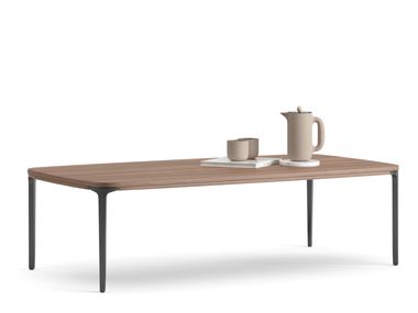 Rectangular wood veneer coffee table TERRA Ersa