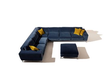 TESLA Corner velvet sofa By Mantellassi 1926 | design Nicola ...