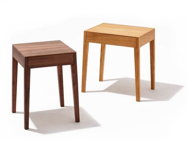 Comodino rettangolare in legno con cassetti THEO Sixay furniture