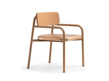 Silla con brazos y asiento acolchado ALISA TM Leader Contract
