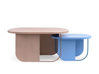Wooden central coffee table BOREAS TM Leader Contract
