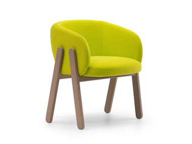Silla de tela con brazos LEG TM Leader Contract
