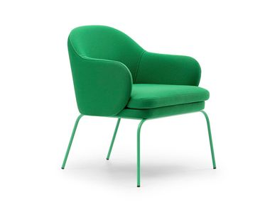 Silla de tela con brazos SAUL TM Leader Contract