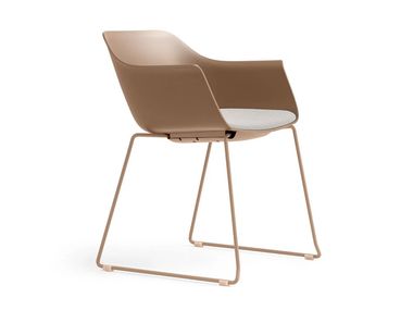 Silla patín con asiento acolchado TOC TM Leader Contract