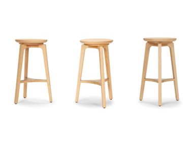 TOD High solid wood stool By True Design | design Parisotto+Formenton ...