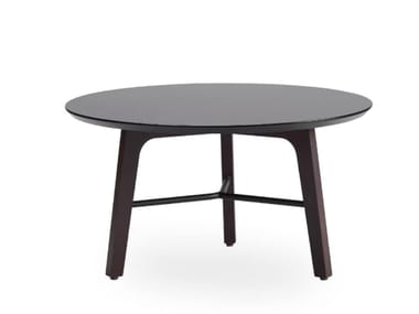 Tavolino basso rotondo TONIC WOOD | Tavolino ROSSIN