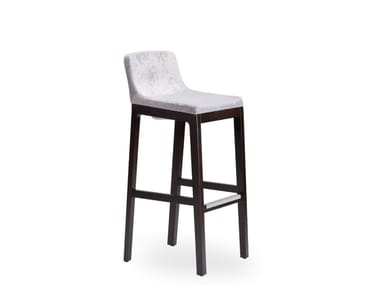 Sgabello alto da bar TONIC WOOD ROSSIN