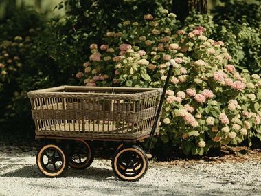 Garden trolley WAGON WITH BASKET TRADEWINDS