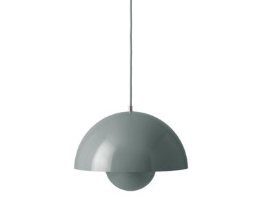 Metal pendant lamp &TRADITION - FLOWERPOT VP7 STONE BLUE In Stock
