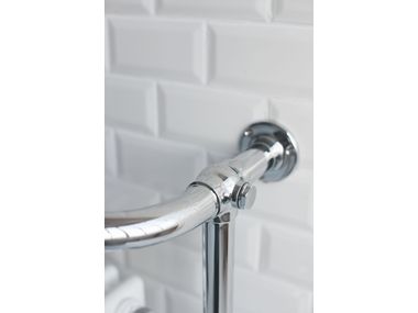 TRAFALGAR Floor-standing towel warmer By Burlington Bathrooms