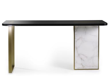 Rectangular wooden console table TYRON | Console table
