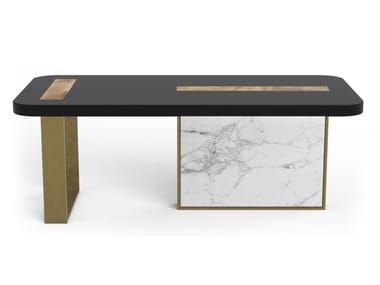 Tavolino rettangolare in legno TYRON | Tavolino rettangolare MARIONI