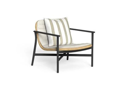 Poltrona da giardino imbottita con braccioli BOND Talenti