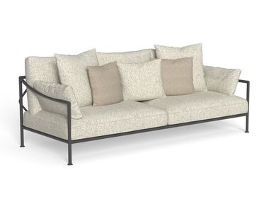 3 seater aluminium garden sofa CAPRI Talenti